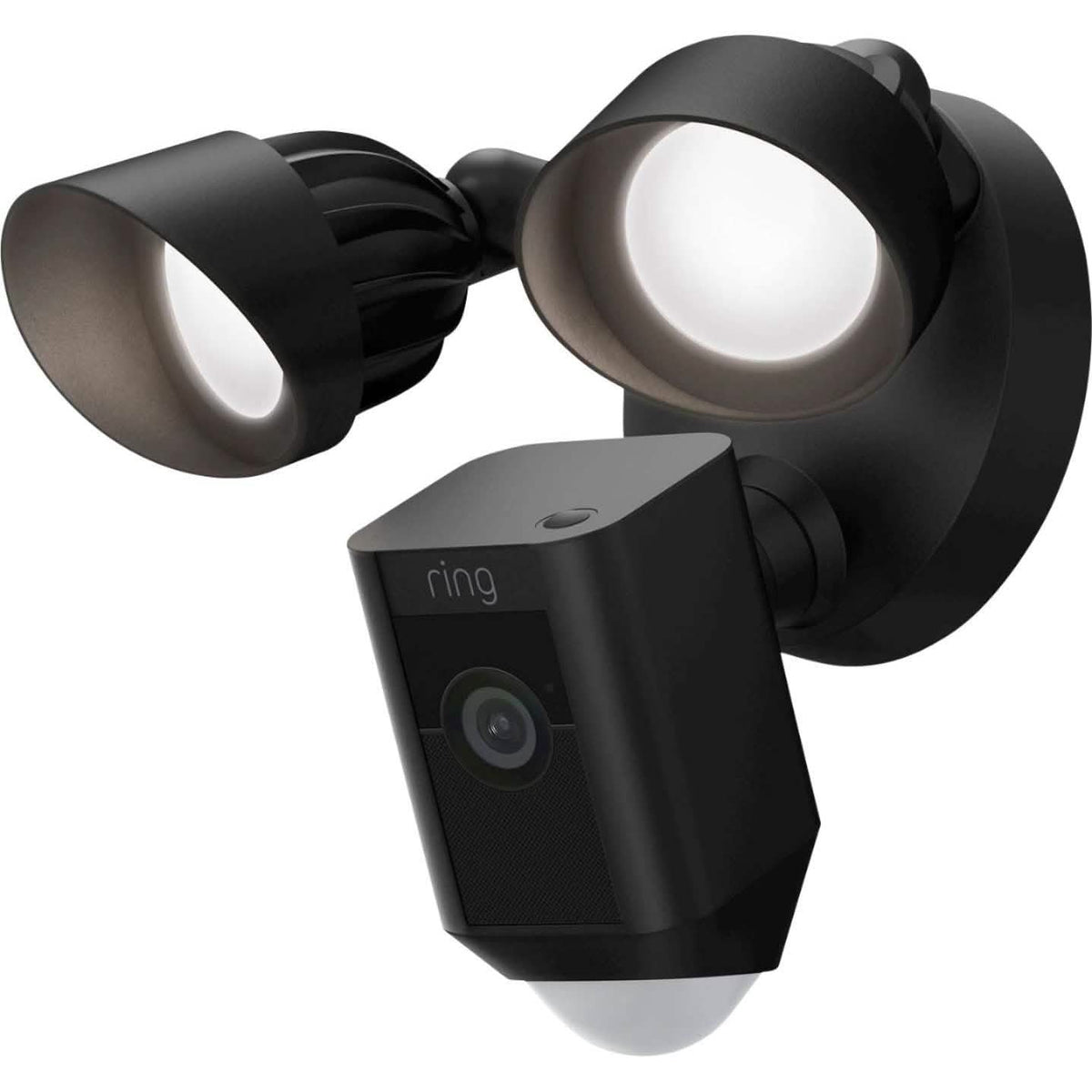 Ring - Cámara de vigilancia exterior con cable Floodlight Cam Plus 1080p