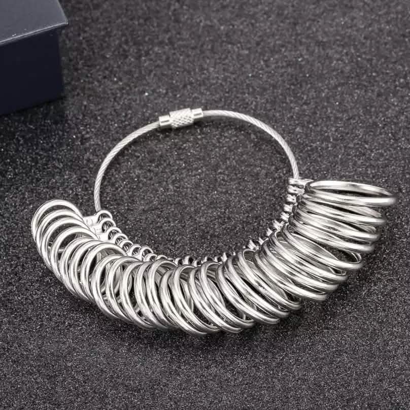 Medidor de anillos - Mide tu dedo - Conoce tu talla