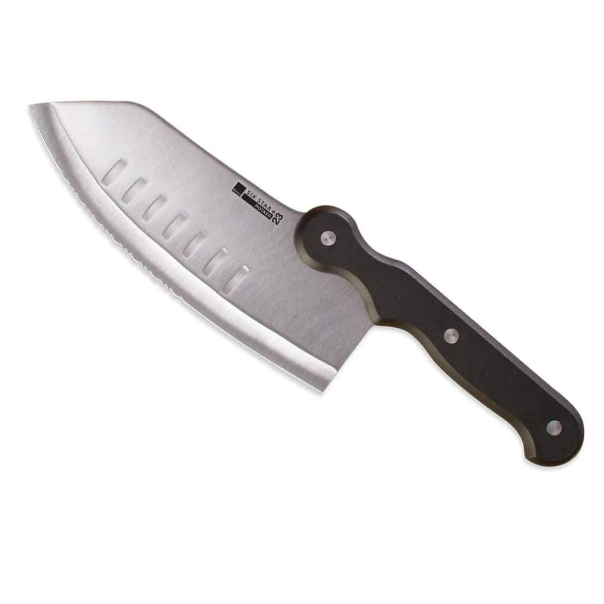 Cuchillo Especializado Ronco Rocker con Hoja Curva y Mango Enterizo