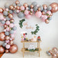 Pink, Gray & Rose Gold Balloon Garland Kit