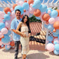 Rose Gold, Blue & Pink Balloon Garland Kit – Gender Reveal Decor
