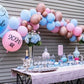 Rose Gold, Blue & Pink Balloon Garland Kit – Gender Reveal Decor