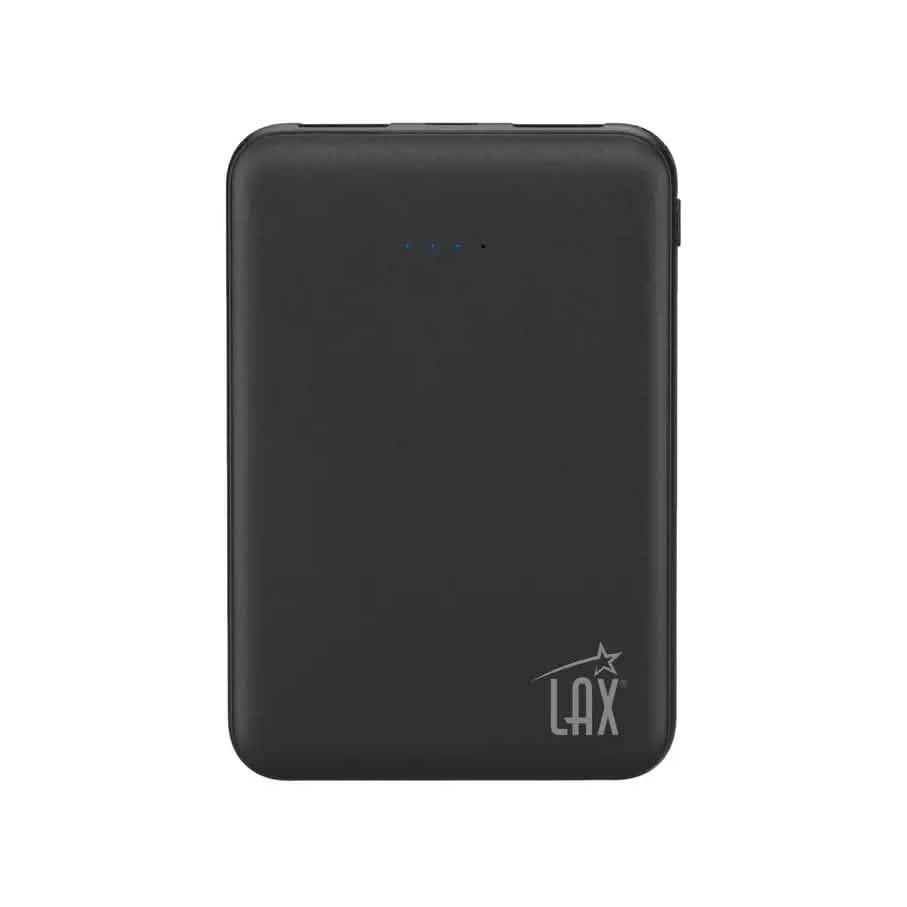 Batería Externa de Goma 12,000mAh LED Doble USB