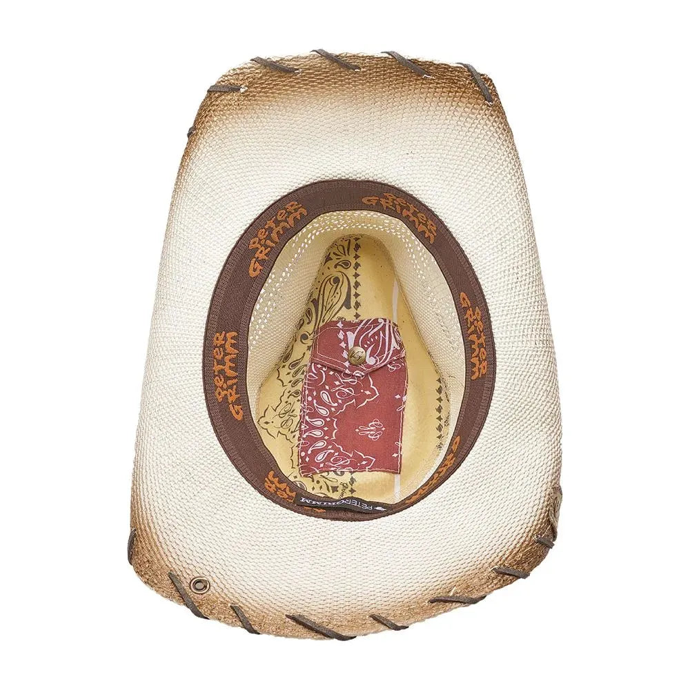 Sombrero vaquero Peter Grimm Saddle - Paja