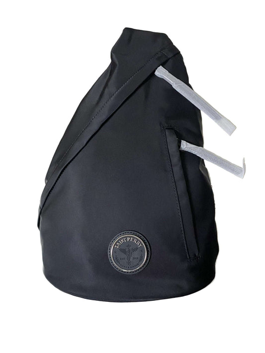 Bolso de hombro Re-Nylon y piel de ternera