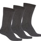 Sakkas Men's Cotton Blend Ribbed Dress Socks