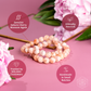 La Mujer en la Que Te Estás Convirtiendo - Pulsera de Ágata Flor de Cerezo