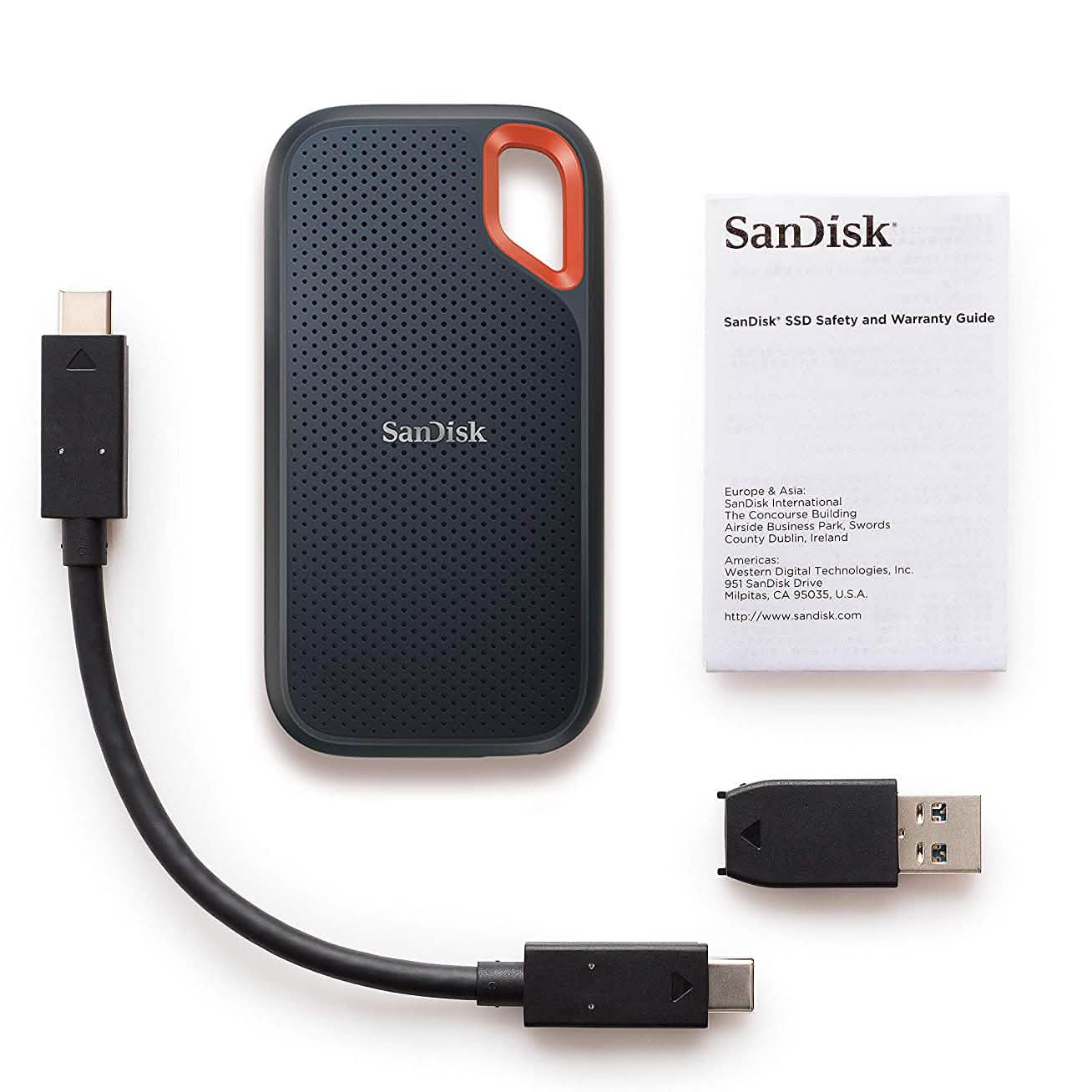 SSD portátil SanDisk Extreme de 4 TB - Hasta 1050 MB/s