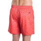 Sand Waves, Heat and Bloom Hybrid Short, Compression Lined Swim and Resort Trunk