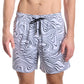 Sand Waves, Surf and Storm Hybrid Short, Compression Lined Swim and Resort Trunk