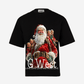 G West Santa's Joyride Oversized  T-Shirt Mens