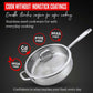 5-Ply Stainless Steel Sauté Pan with Lid, 4-Qt