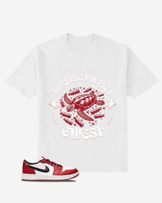 G West Camiseta Oversize Hombre Salvemos a las Tortugas