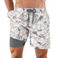 Secret Garden Hybrid Short, Compression Lined Swim and Resort Trunk