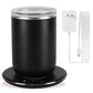 Taza de café auto搅拌able con tapa, control de temperatura, 3 configuraciones de calor