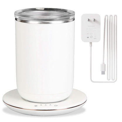 Taza de café auto搅拌able con tapa, control de temperatura, 3 configuraciones de calor