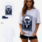G West Shadows Ominous Oversized Women's T-Shirt