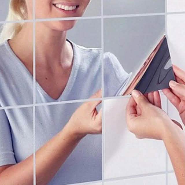 Shapes Wall Mirror Stickers