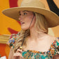 Peter Grimm Shimmer - Womens Wide Brim Straw Sun Hat