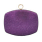 Shimmery Evening Clutch Bag Clasp Closure