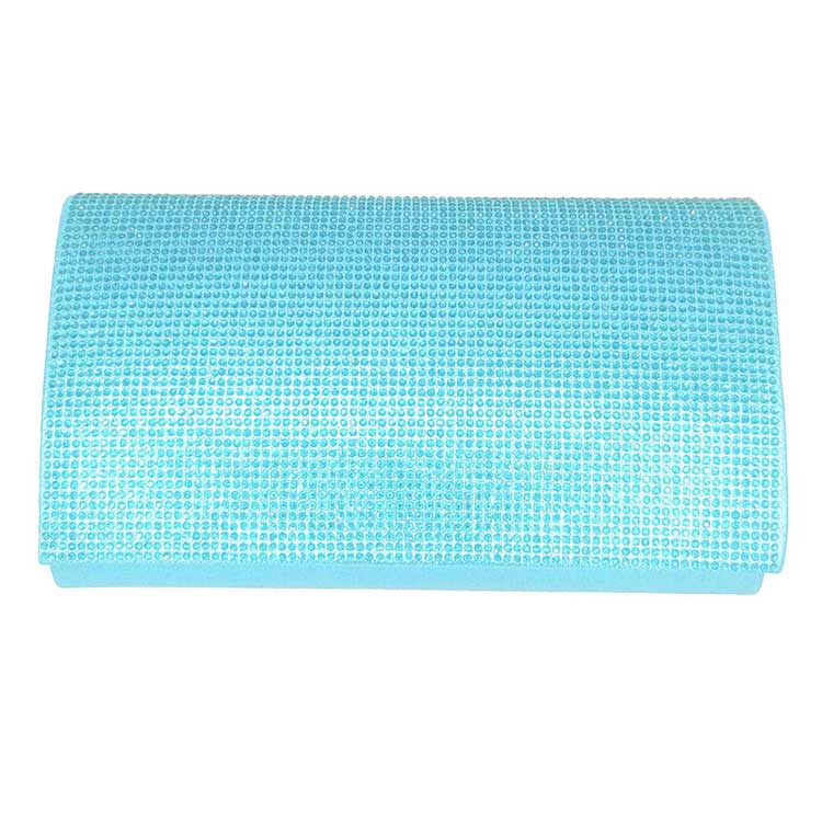 Shimmery Evening Clutch Bag One Inside Slip Pocket