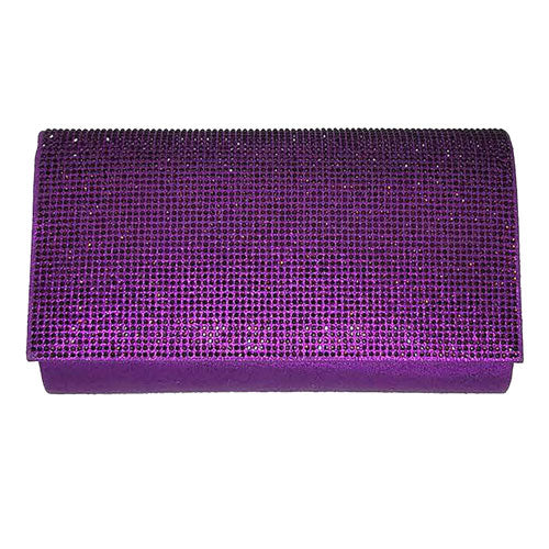 Shimmery Evening Clutch Bag One Inside Slip Pocket
