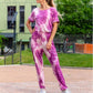 Short Sleeve Jumpsuit