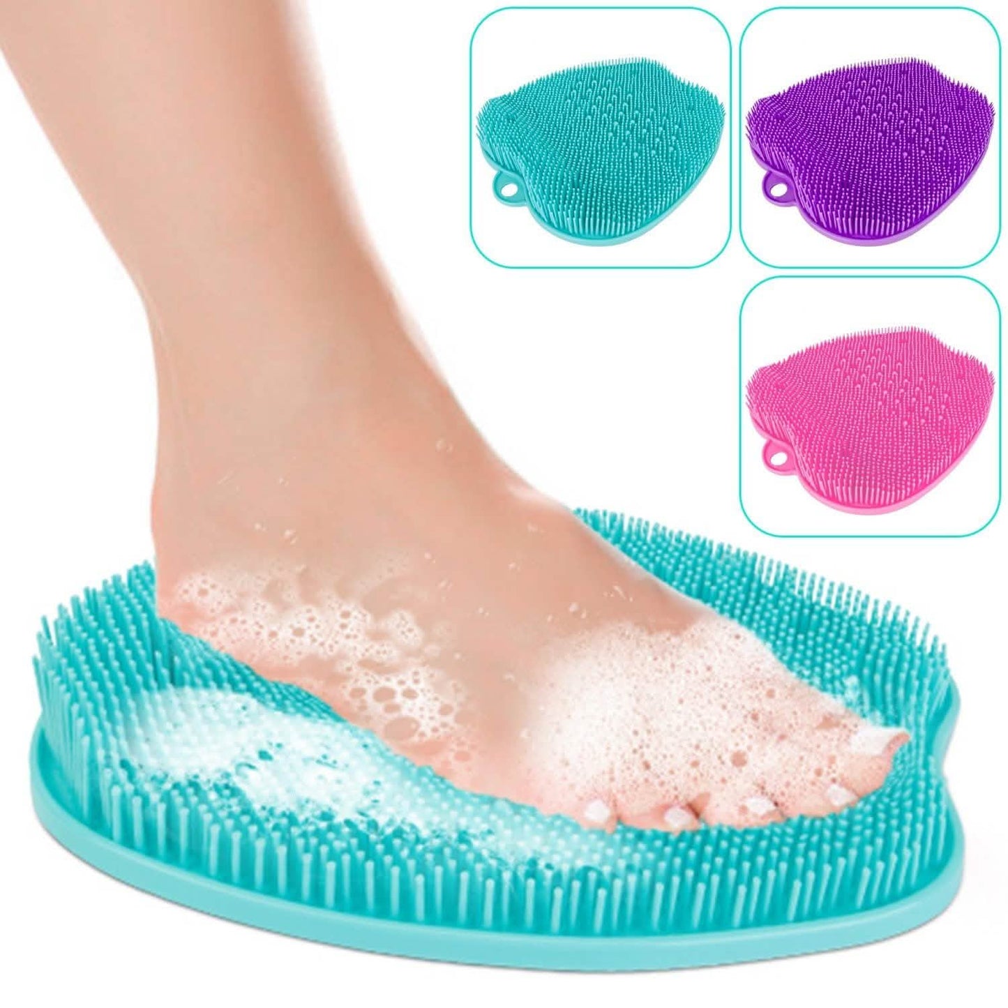 Alfombrilla fregapiés para ducha
