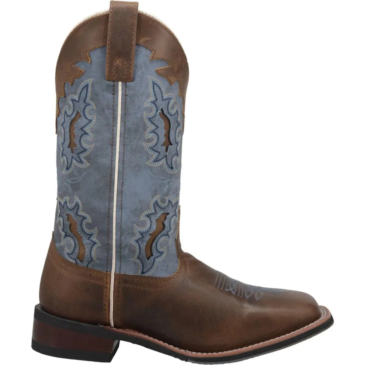 Laredo Isla - Bota vaquera de cuero para mujer