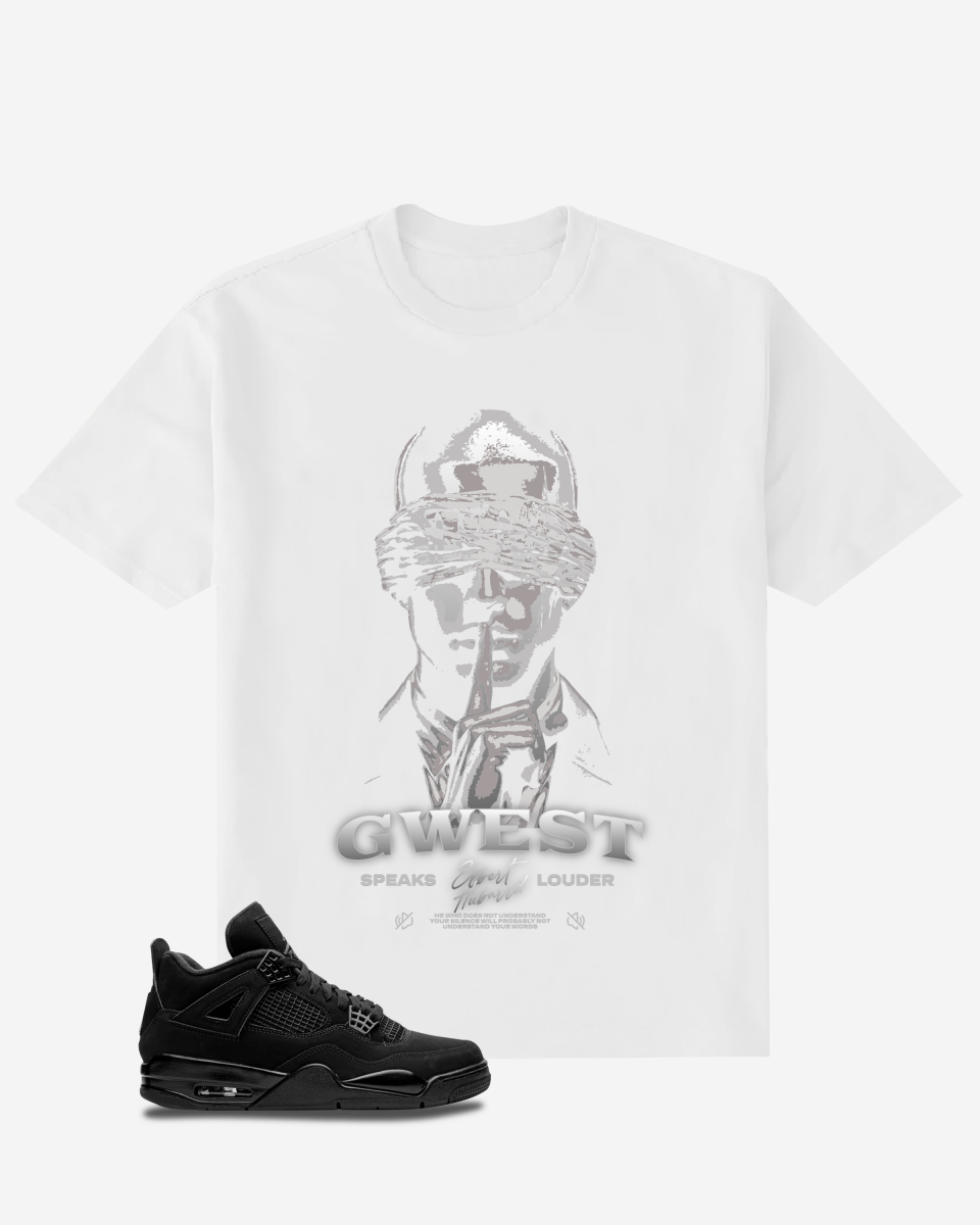 G West Silence Oversized T-Shirt Mens