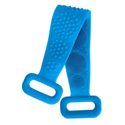 Cinturón Exfoliante de Silicona para la Espalda para la Ducha y el Cuerpo Espumoso