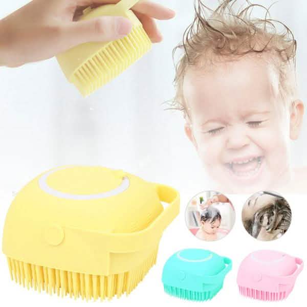 Cepillo de silicona para cuerpo y baño