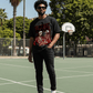 G West Skeletons & Secrets in the Flames Oversized T-Shirt Mens