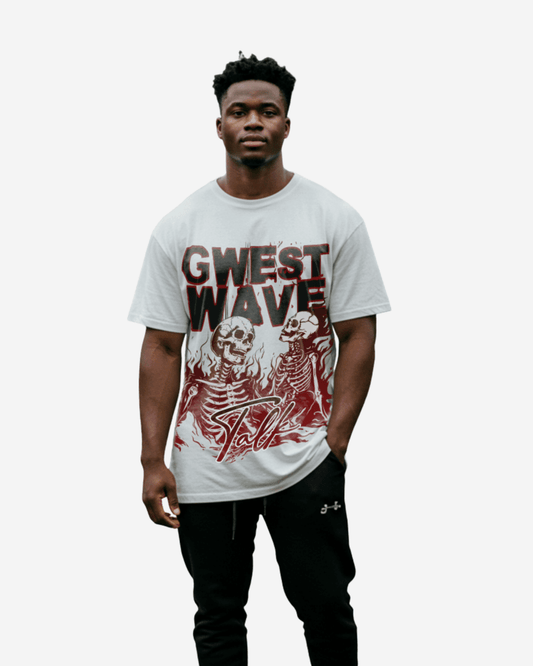 G West Skeletons & Secrets in the Flames Camiseta extragrande para hombre