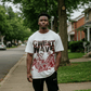 G West Skeletons & Secrets in the Flames Oversized T-Shirt Mens