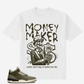 G West Skull Money Maker Oversized T-Shirt
