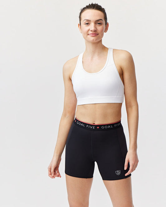 Pantalones cortos de licra Slide Force para mujer
