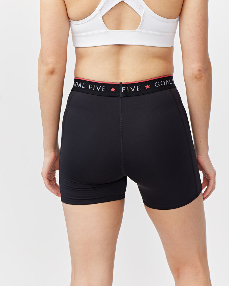 Pantalones cortos de licra Slide Force para mujer