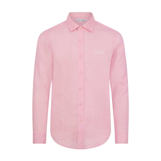 Camisa de lino entallada