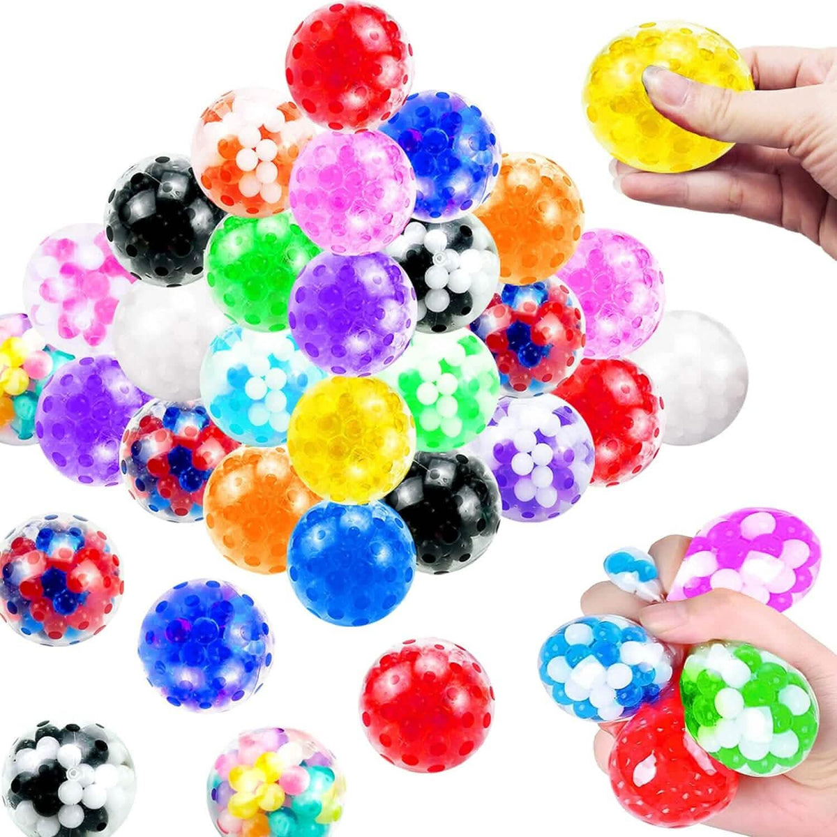 Pelotas sensoriales pequeñas para aliviar el estrés en adultos