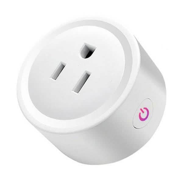 Enchufe Inteligente WiFi Monitor de Energía Función de Temporización Control por APP Tuya SmartLife Funciona con Alexa Google Assistant