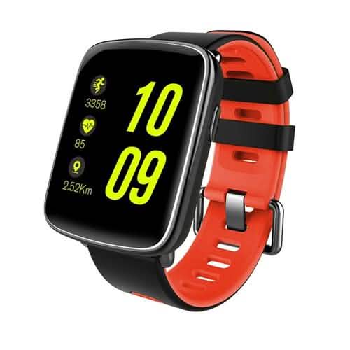 Reloj inteligente con monitor de ritmo cardíaco y seguimiento de actividad física