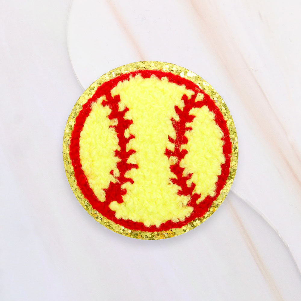 Softball Iron On Patch