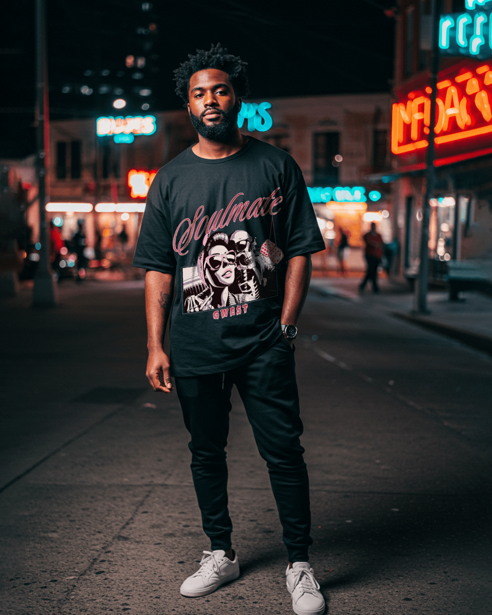 G West Soulmate Oversized Men's T-Shirt