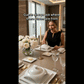 Square Porcelain Dinnerware Set