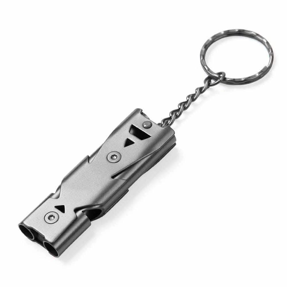 Silbato de Supervivencia de Emergencia para Exteriores de Acero Inoxidable