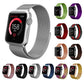 Correa de repuesto de malla milanesa de acero inoxidable para Apple Watch