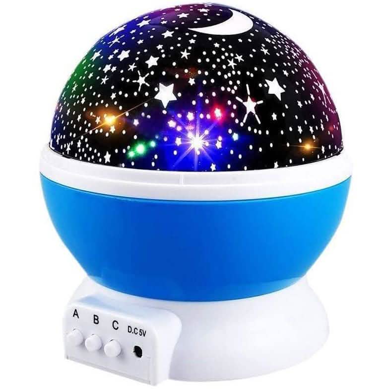Proyector de luz nocturna de estrellas para niños