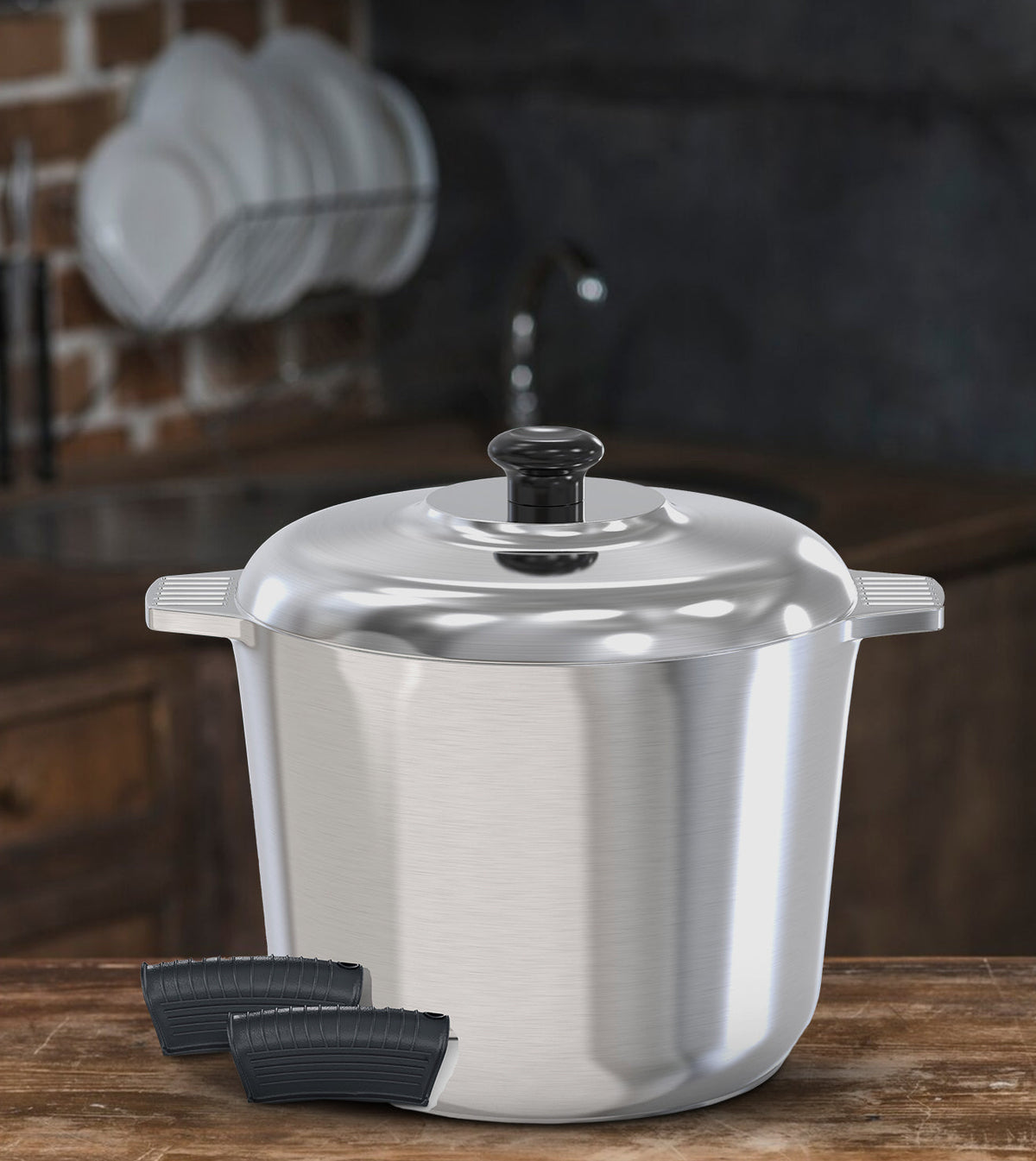 Stock Pot with Lid 10 Quarts