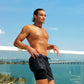 Street Camo Hybrid Short, Compression Lined Swim and Resort Trunk